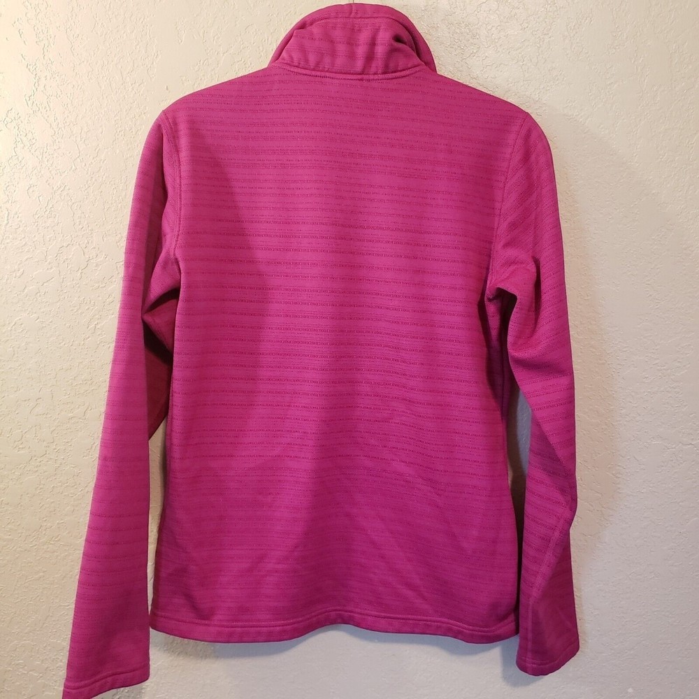 North Face Women's Pink Full Zip Fleece Lined Jacket Size Small - Picture 5 of 11